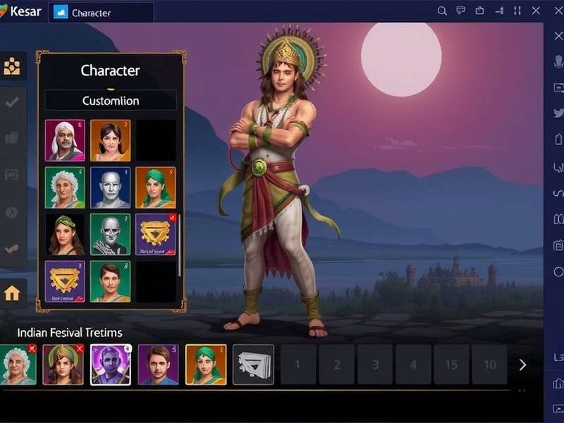Kesar Legendary Exploration Character Customization